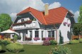 Jeden z projektov rodinných domov od firmy Erlis